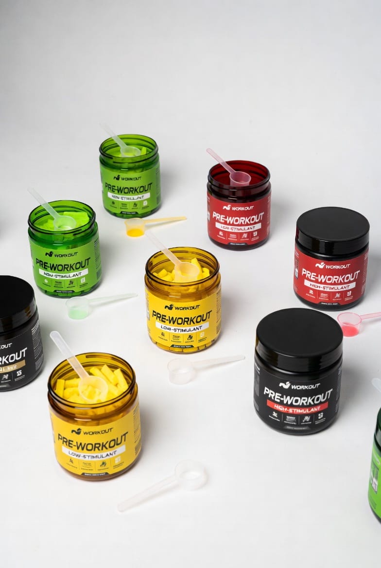 Pre-Workout Stim Levels Explained: Non-Stim, Low, Medium & High Stimulant