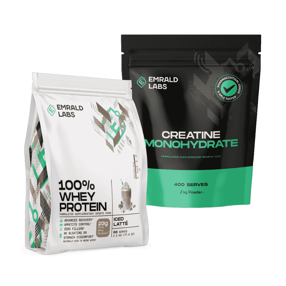 100% Whey Protein 2.2kg + Creatine 2kg