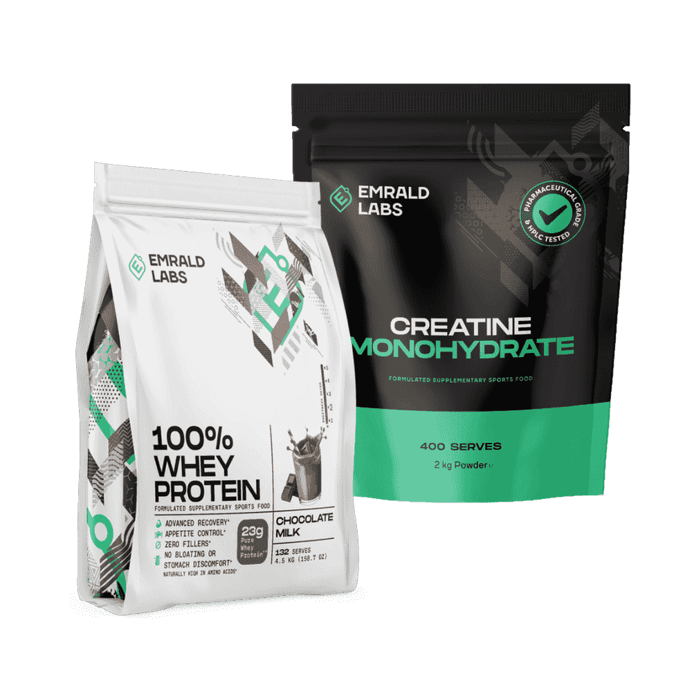 100% Whey Protein 4.5kg + Creatine 2kg