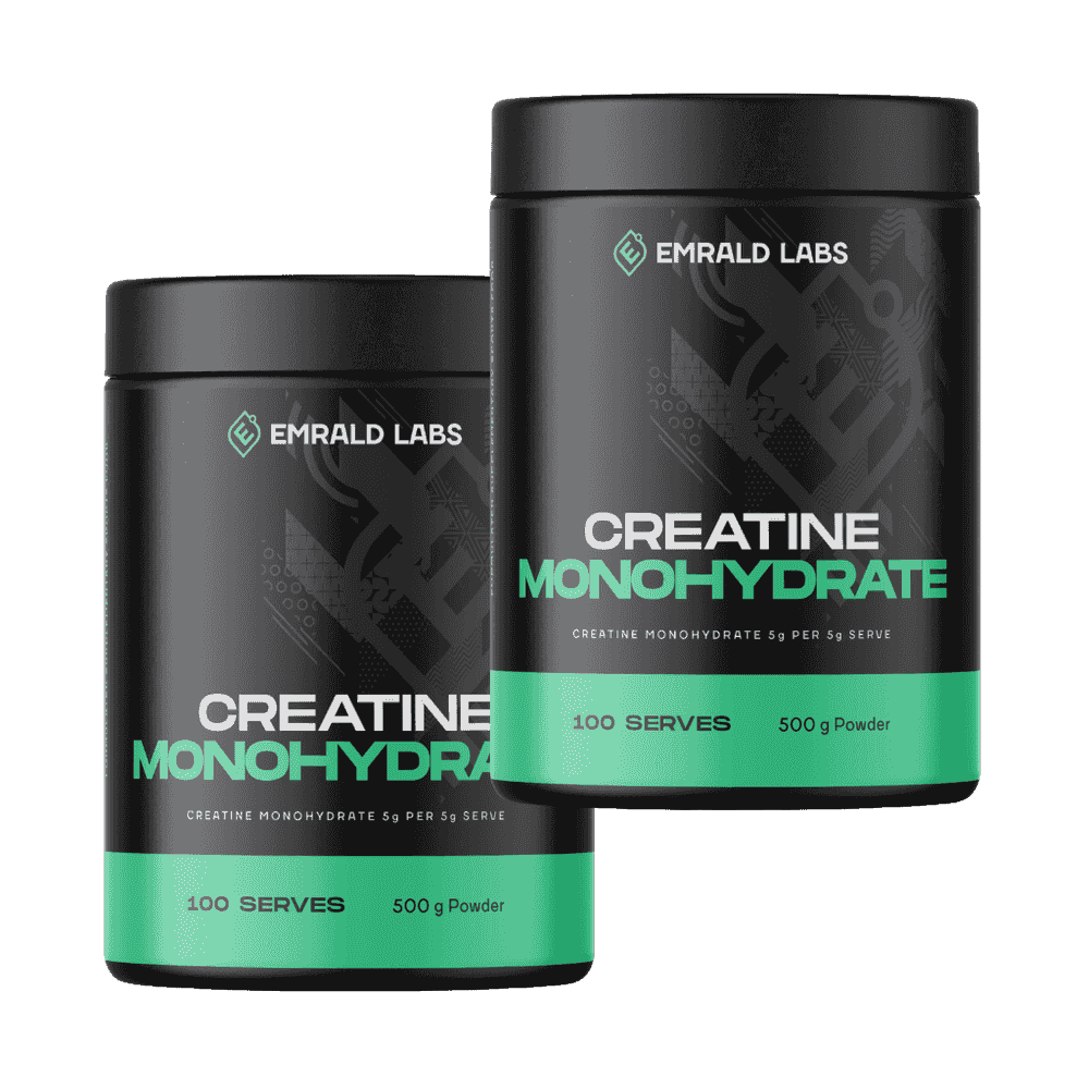 Emrald Labs Creatine Monohydrate 500g Twin Pack