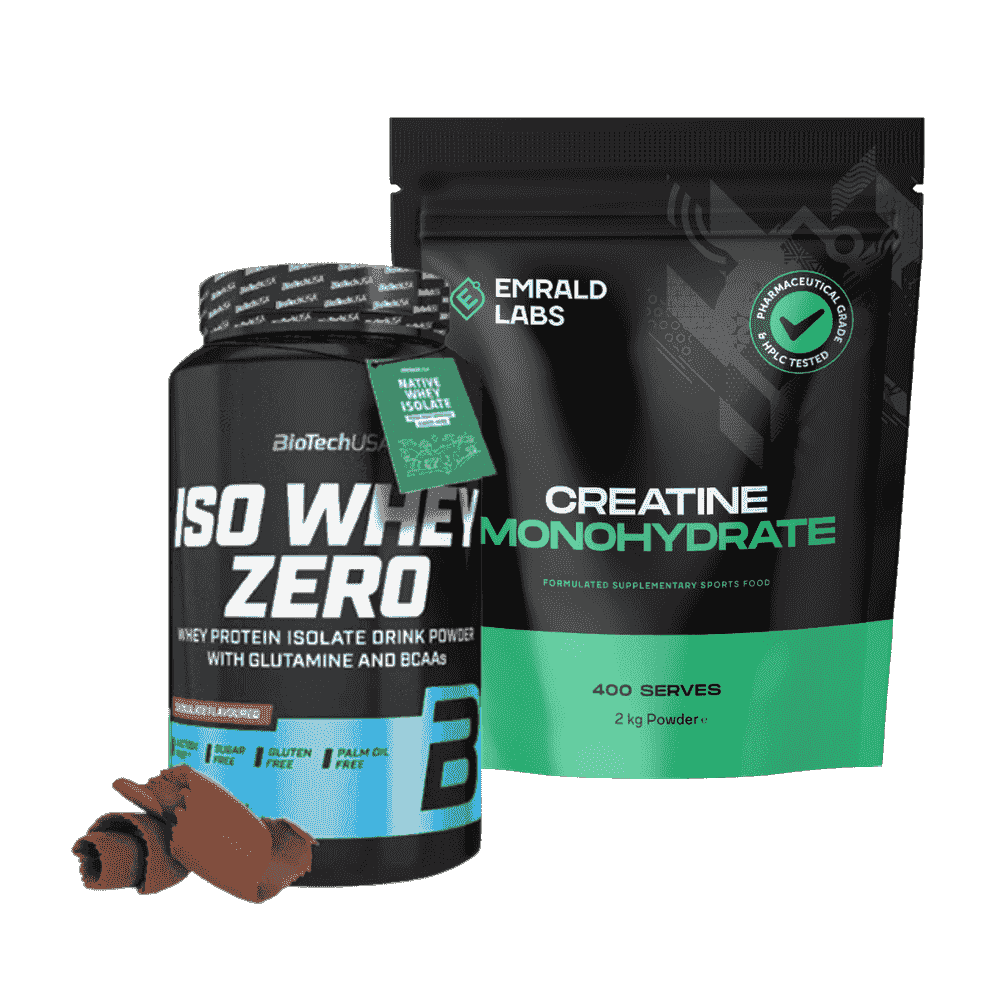 Iso Whey Zero + Creatine Monohydrate 2kg