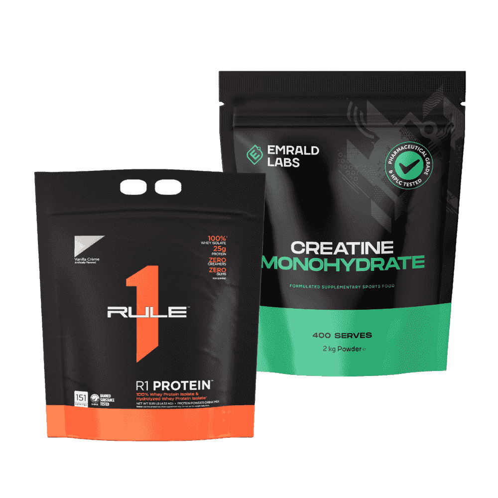 R1 Protein 10lb + Creatine Monohydrate 2kg
