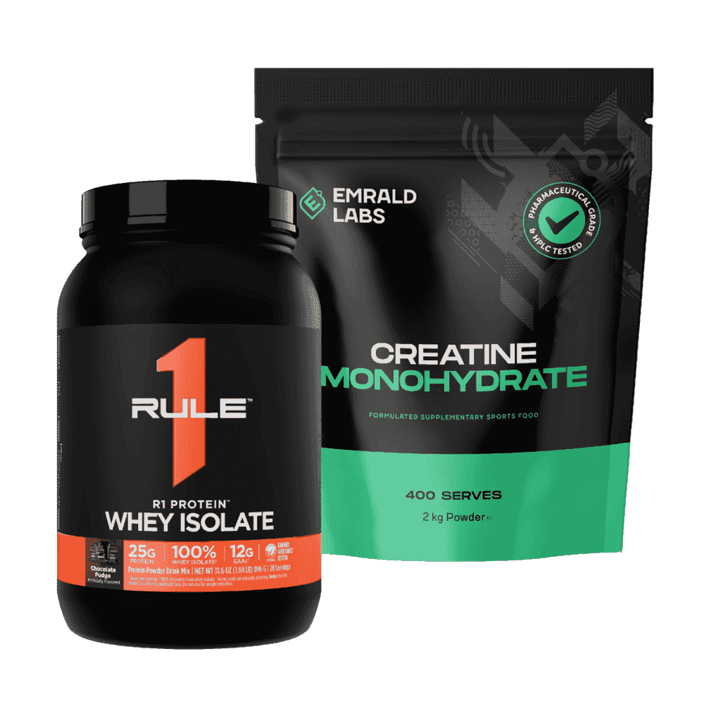R1 Protein 2lb + Creatine Monohydrate 2kg